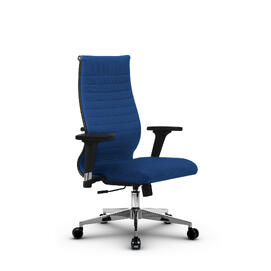 Кресло руководителя МЕТТА Комплект 19/2D основание 17834 Ткань-сетка Синий 520х200х900